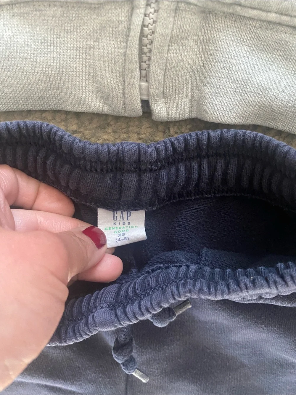 Baby Gap Boys 4T Gap Logo Shirt & Blue Sweatpants